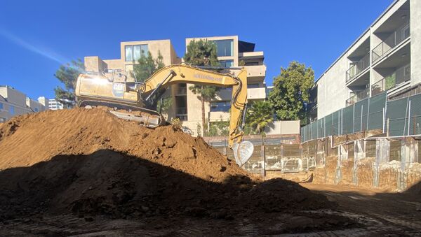 910 Wetherly building under construction