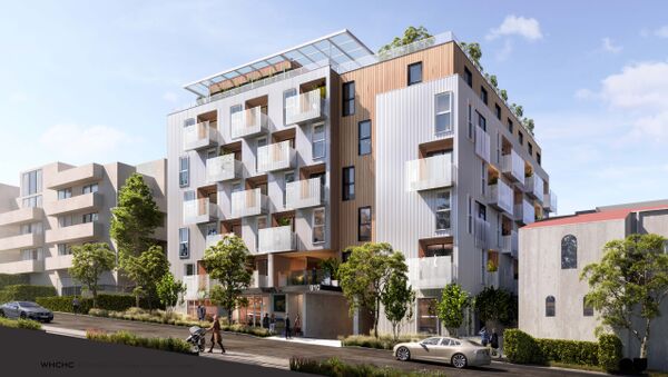 910 Wetherly building rendering