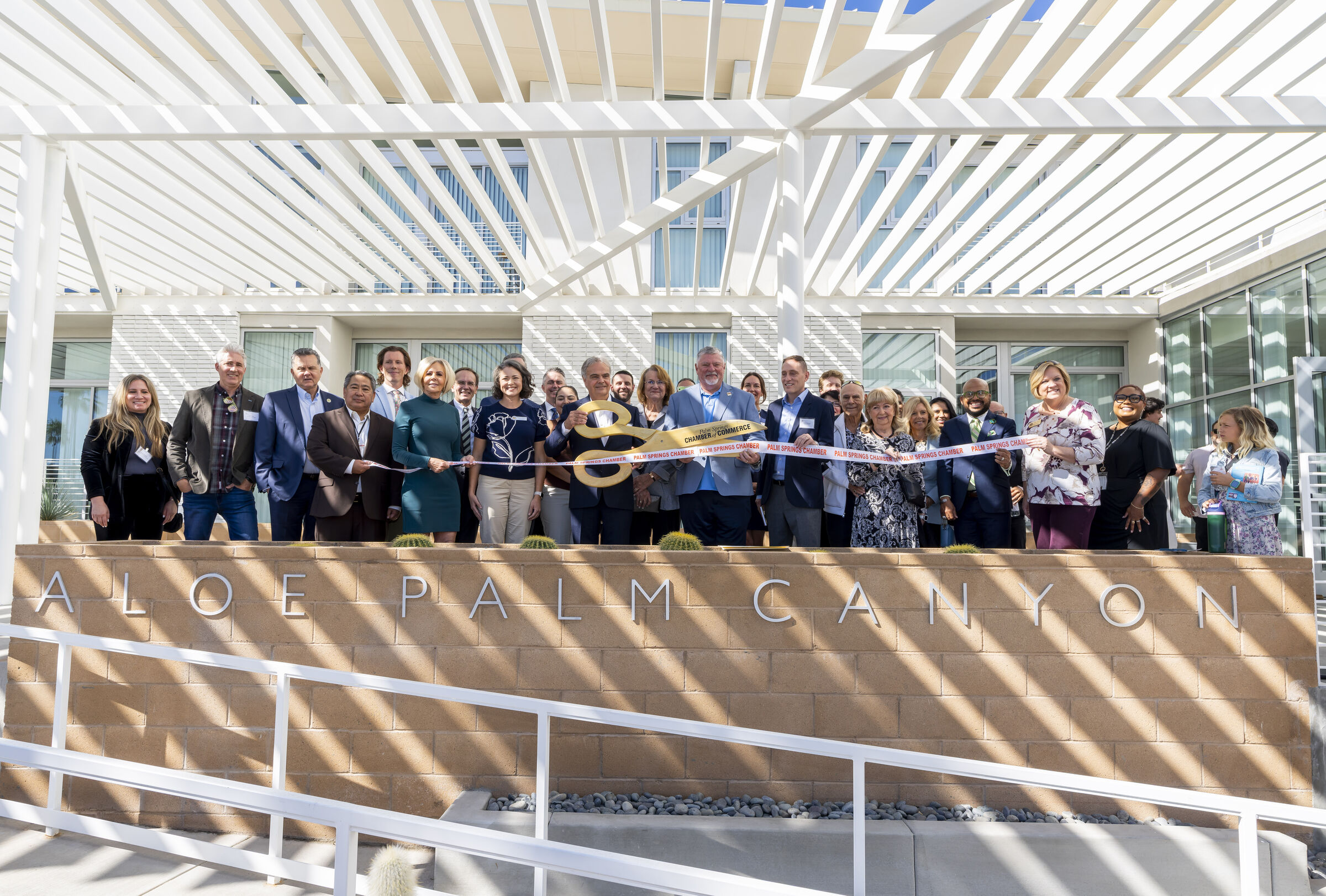 Ribbon Cutting at Aloe Palm Canyon