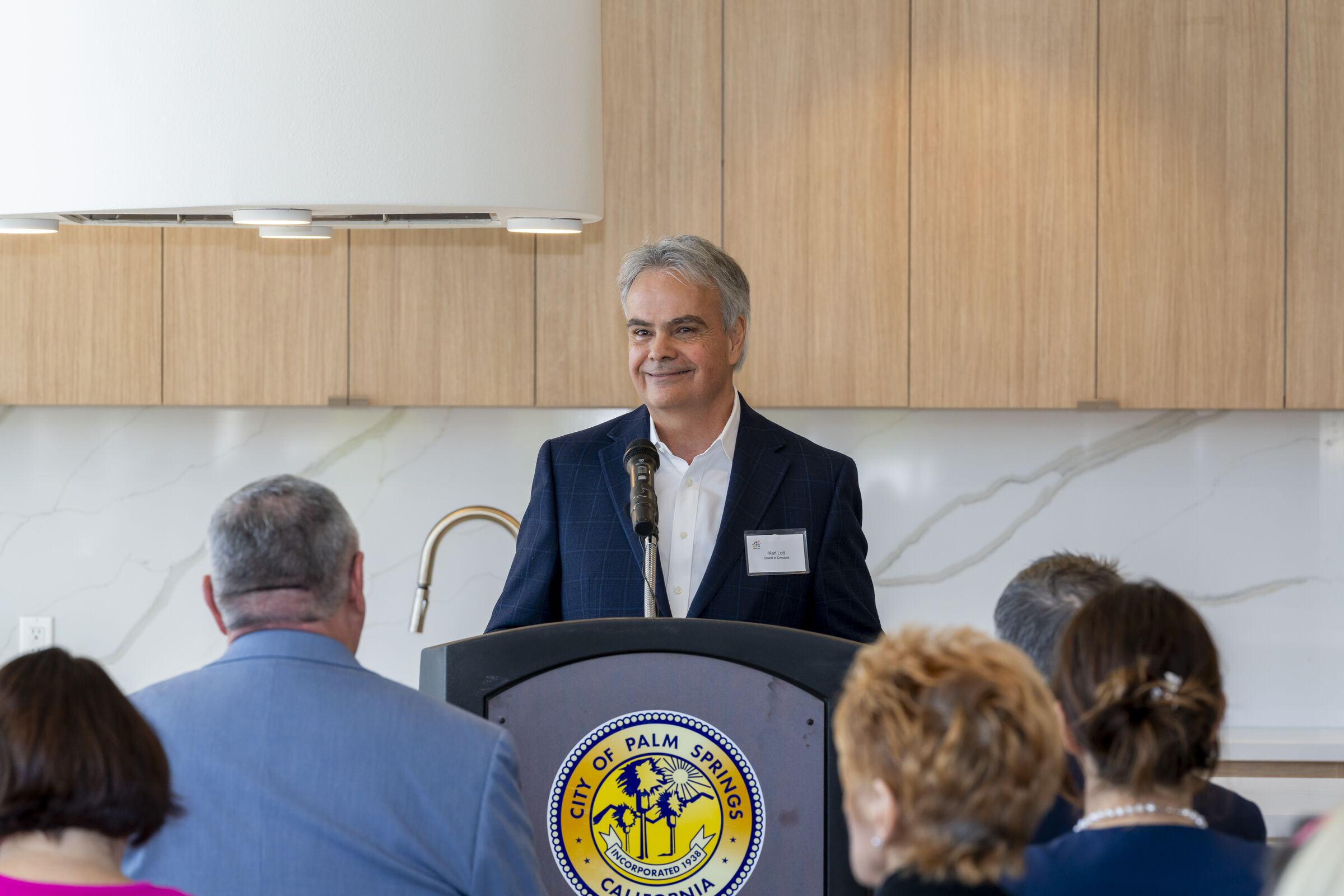 Karl Lott Board Chair at Aloe Palm Canyon