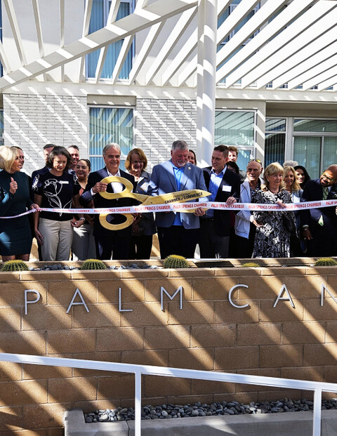 Ribbon cutting at Aloe Palm Canyon